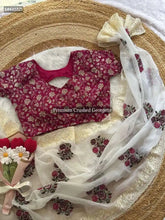 Saree Chiffon Georgette Floral Embroidery White Festive Party Wear S10903 - Saree - Aakritee - S10903